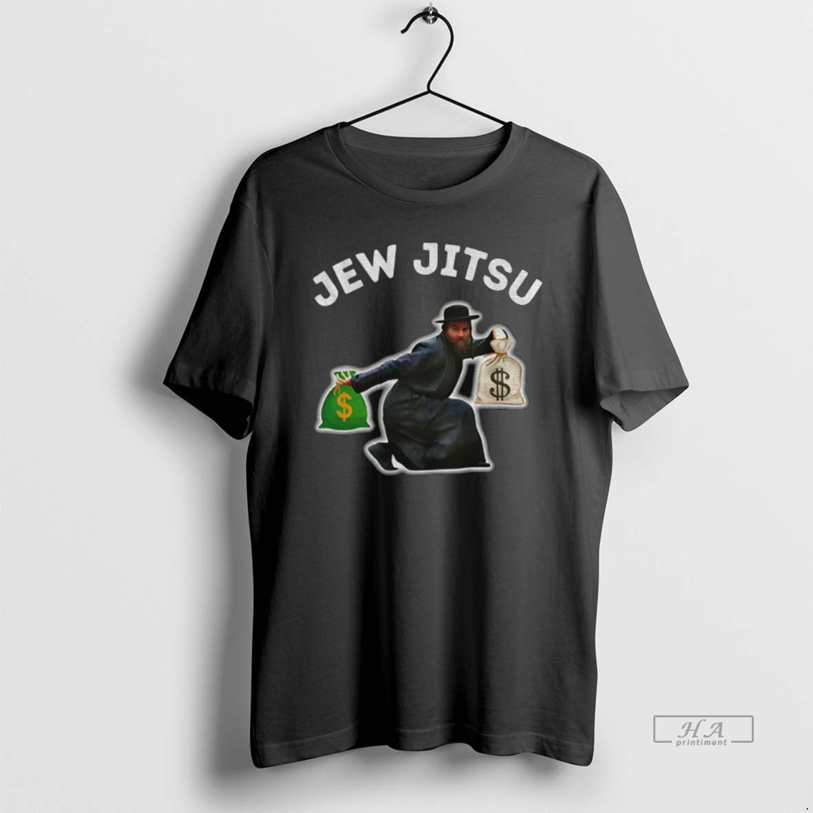 Official Trendy Jew Jitsu Jewish Funny - Adult & Kids T-Shirts, Sweatshirts & Hoodies apparel design preview 1