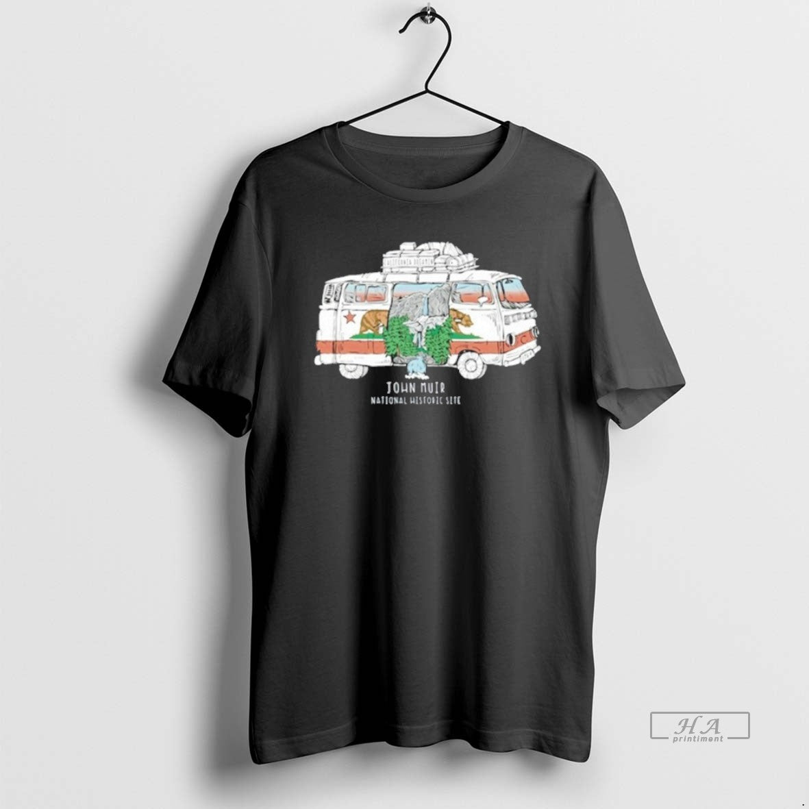 Official Trendy John Muir National Historic Site - Adult & Kids T-Shirts, Sweatshirts & Hoodies apparel design preview 1
