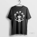 Official Trendy Juggling Skeleton Halloween - Adult & Kids T-Shirts, Sweatshirts & Hoodies apparel design preview 1