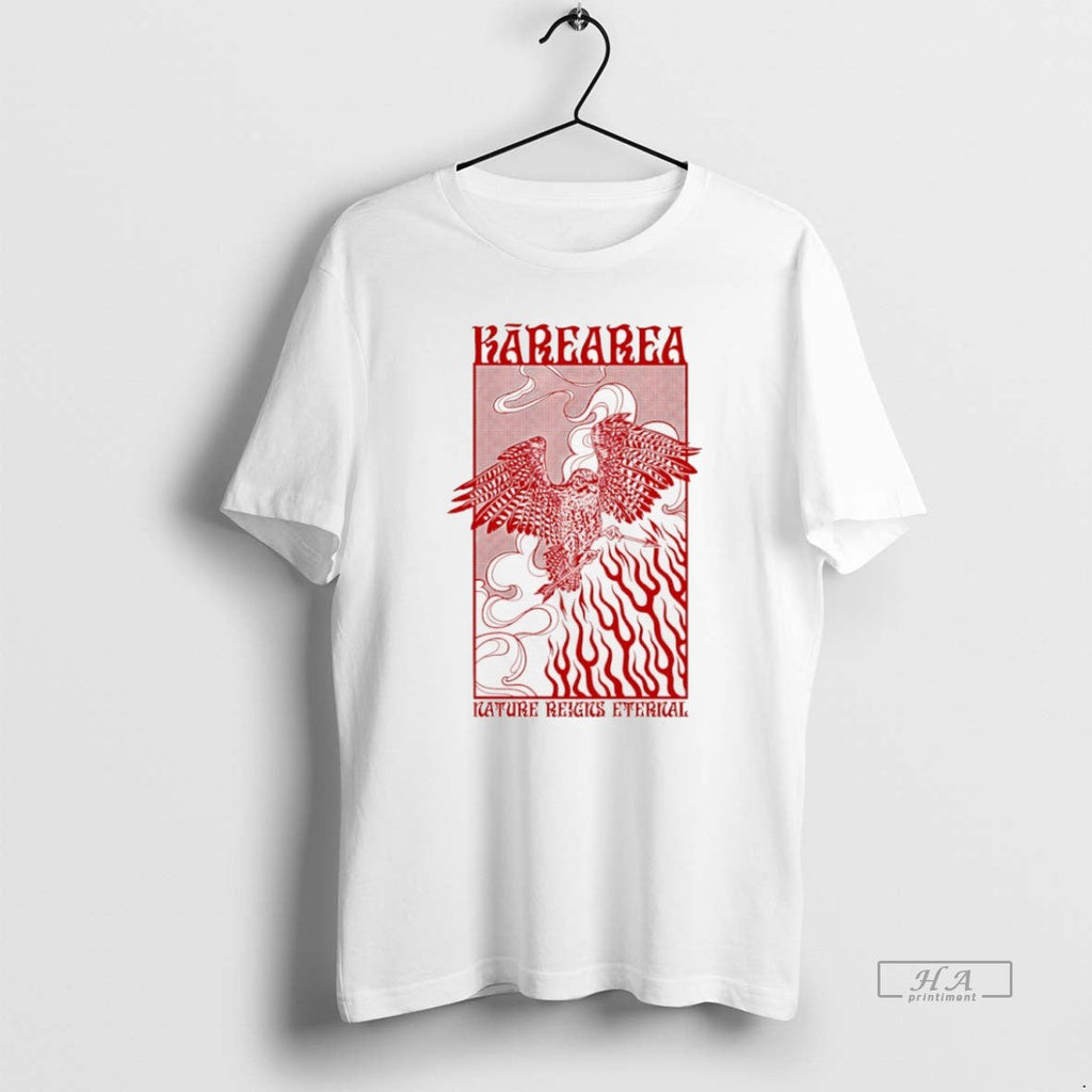 Official Trendy Karearea Nature Reigns Eternal - Adult & Kids T-Shirts, Sweatshirts & Hoodies apparel design preview 1
