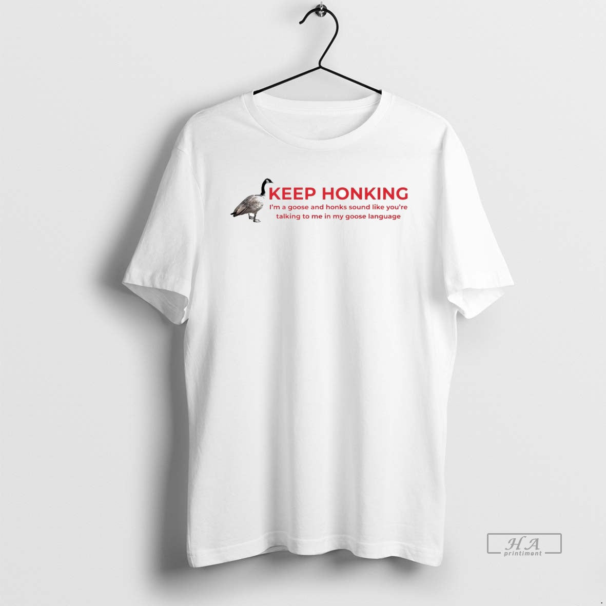 Official Trendy Keep Honking Im A Goose And Honks - Adult & Kids T-Shirts, Sweatshirts & Hoodies apparel design preview 1