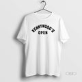 Official Trendy Kennywoods Open Text - Adult & Kids T-Shirts, Sweatshirts & Hoodies apparel design preview 1