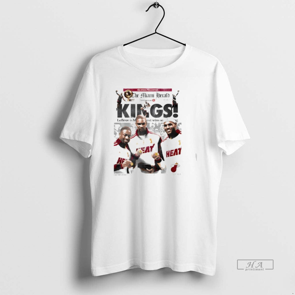 Official Trendy Kings Of Miami News - Adult & Kids T-Shirts, Sweatshirts & Hoodies apparel design preview 1