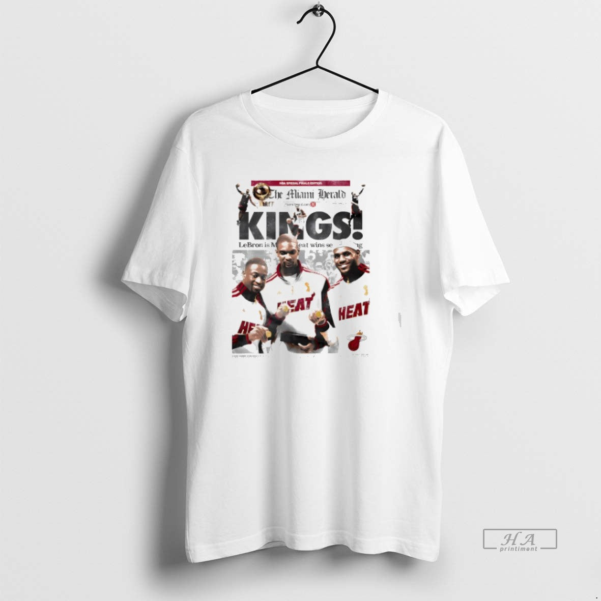 Official Trendy Kings Of Miami News - Adult & Kids T-Shirts, Sweatshirts & Hoodies apparel design preview 1