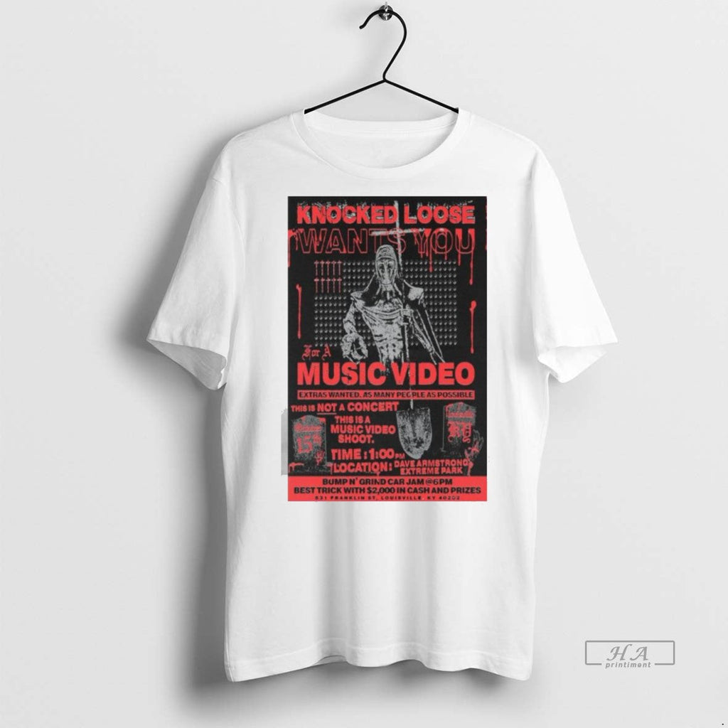 Official Trendy Knocked Loose Wants You Louisville Ky - Adult & Kids T-Shirts, Sweatshirts & Hoodies apparel design preview 1