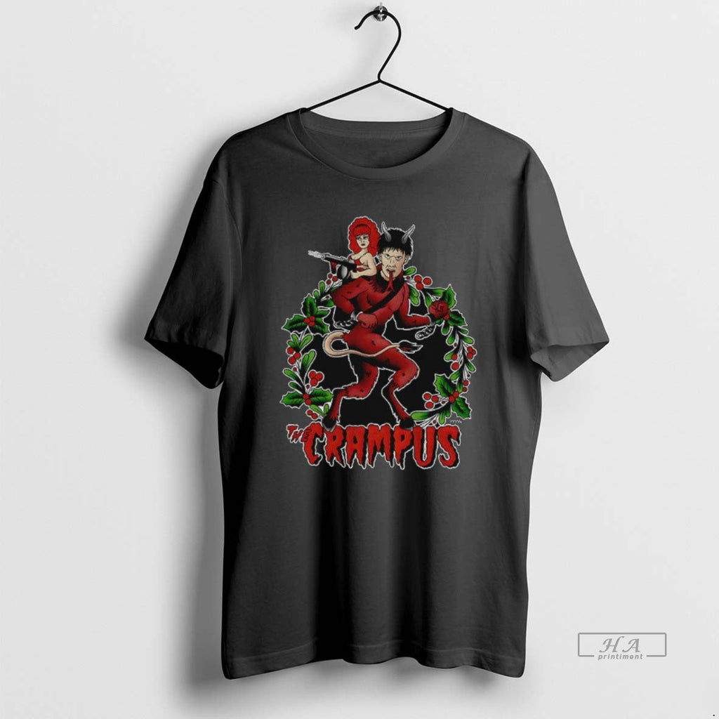 Official Trendy Krampus The Crampus Cartoon Horror - Adult & Kids T-Shirts, Sweatshirts & Hoodies apparel design preview 1