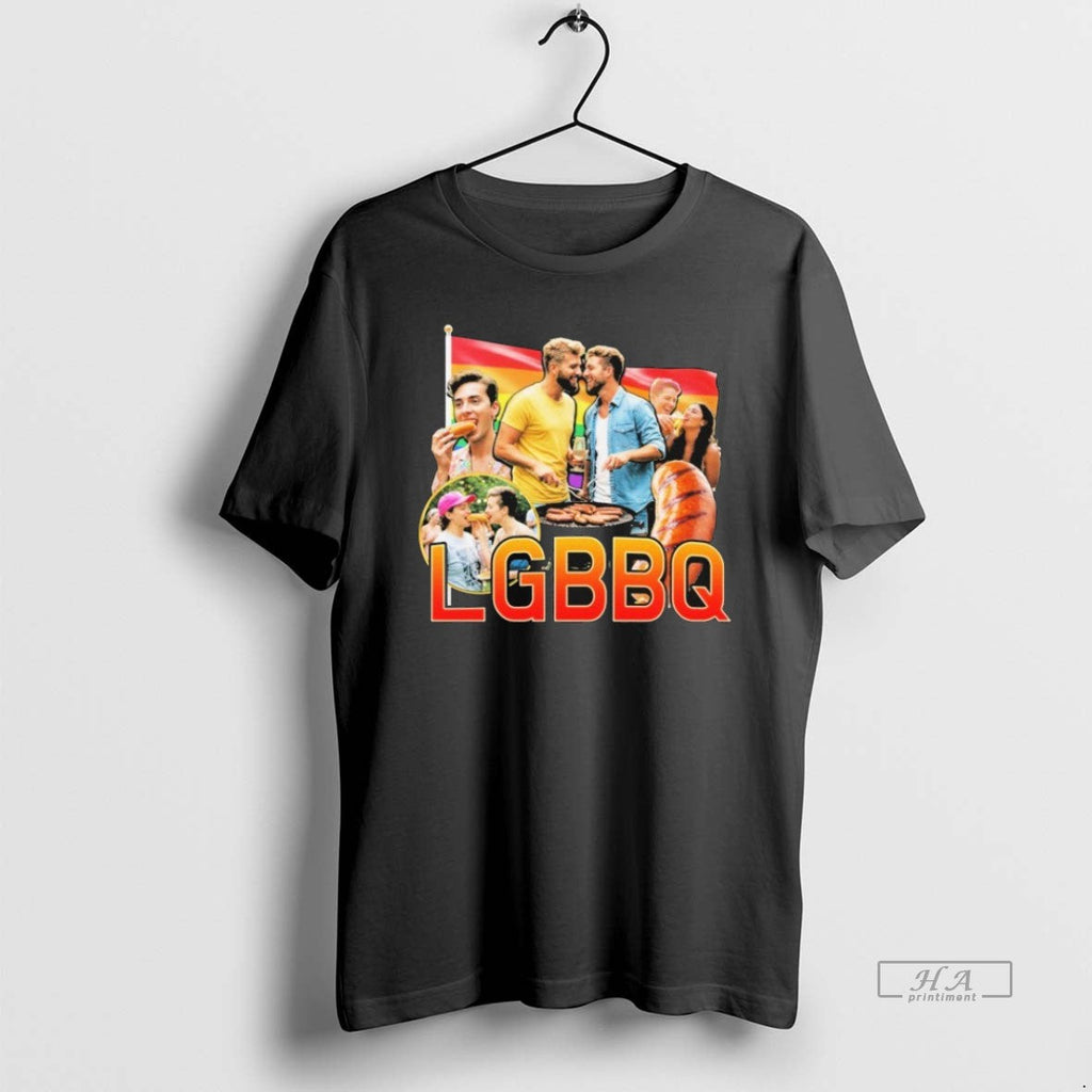 Official Trendy Lgbbq Lgbt Pride Flag - Adult & Kids T-Shirts, Sweatshirts & Hoodies apparel design preview 1