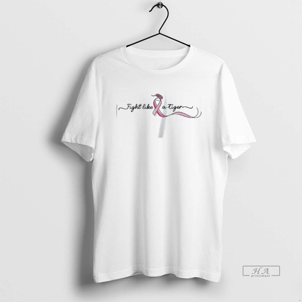 Official Trendy Lsu Fight Like A Tiger Ribbon Breast - Adult & Kids T-Shirts, Sweatshirts & Hoodies apparel design preview 1