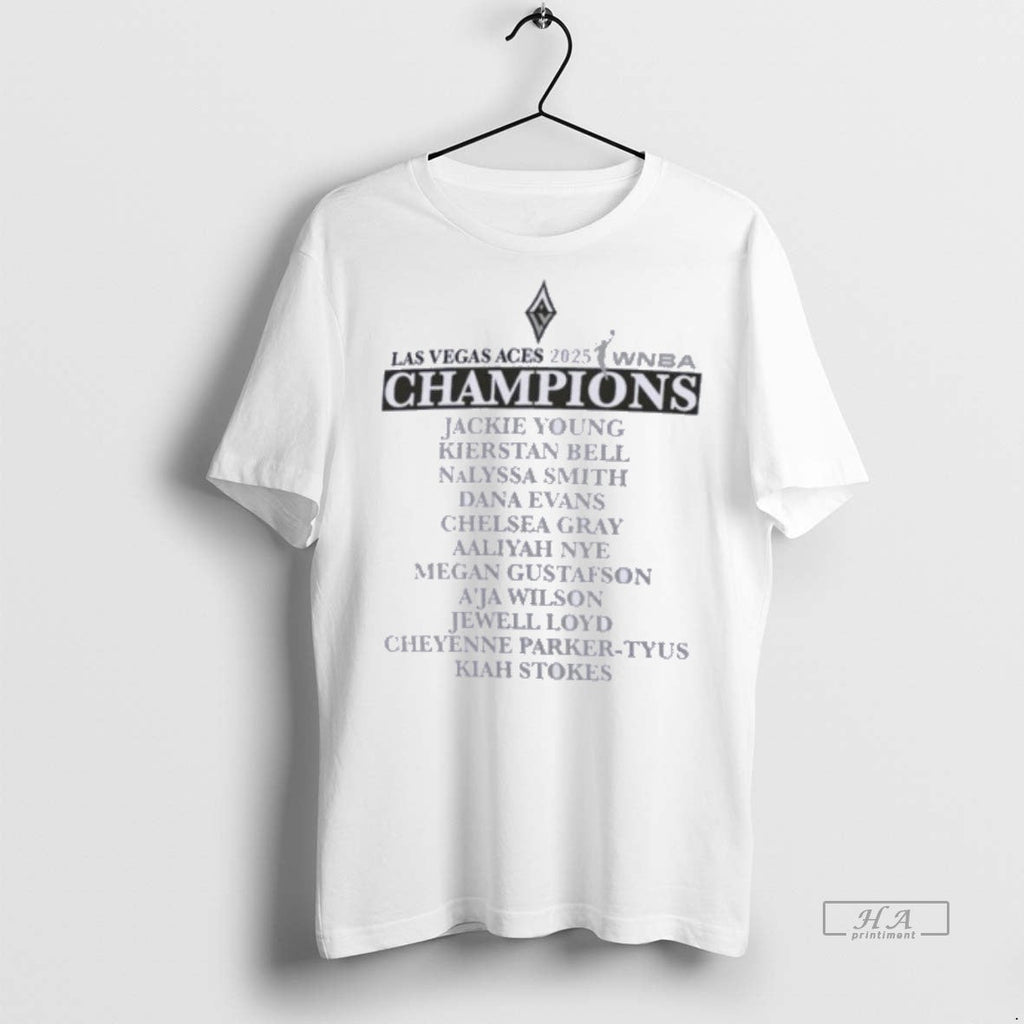 Official Trendy Las Vegas Aces 2025 Wnba Finals - Adult & Kids T-Shirts, Sweatshirts & Hoodies apparel design preview 1