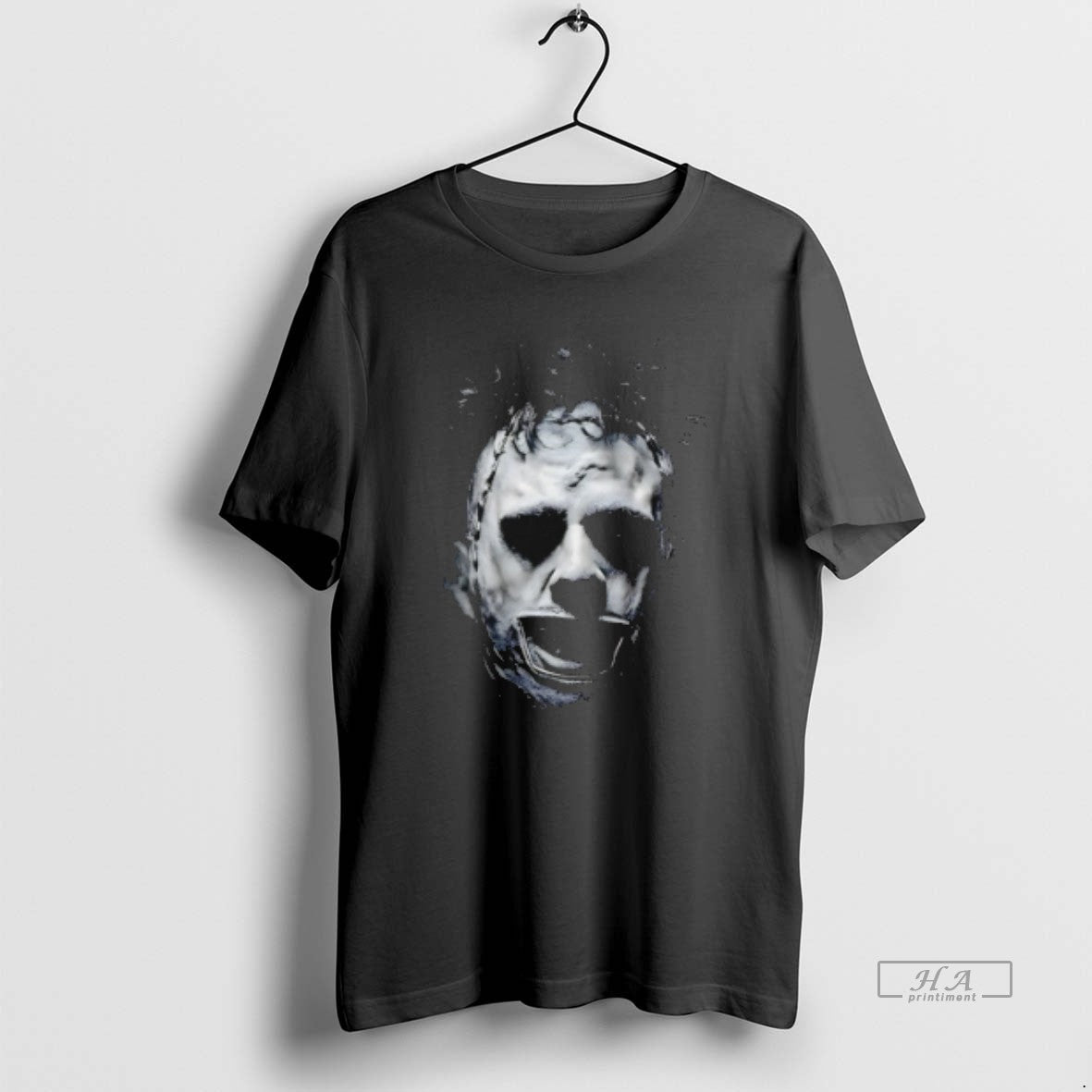 Official Trendy Leatherface Horror Character Big Face - Adult & Kids T-Shirts, Sweatshirts & Hoodies apparel design preview 1