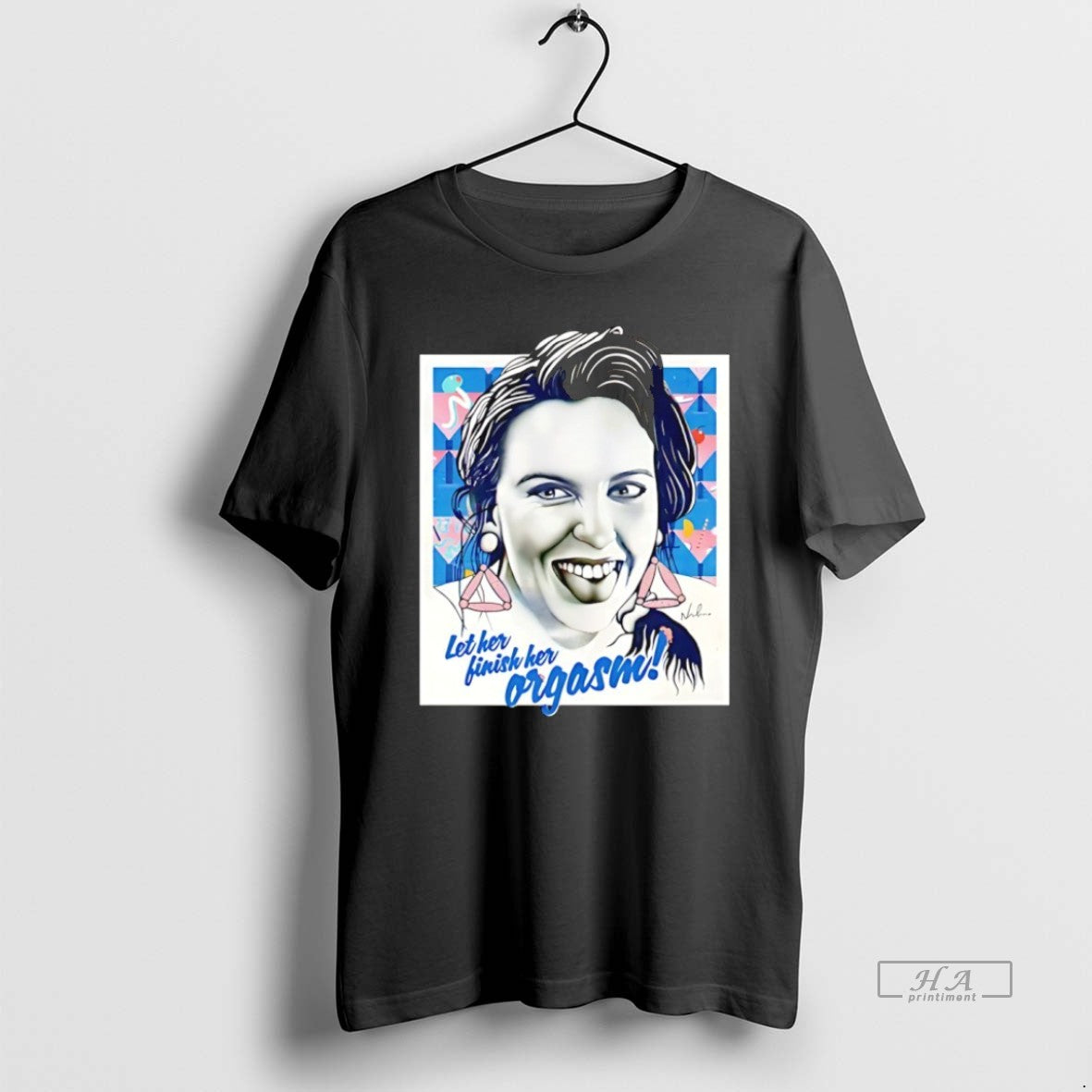 Official Trendy Let Her Finish Orgasm - Adult & Kids T-Shirts, Sweatshirts & Hoodies apparel design preview 1