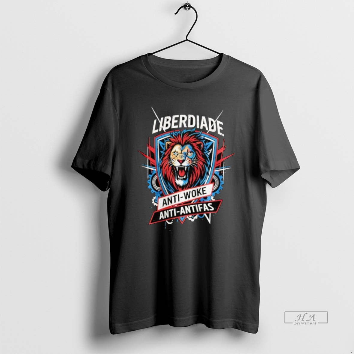 Official Trendy Lion Liberdiage Anti Woke Antifas - Adult & Kids T-Shirts, Sweatshirts & Hoodies apparel design preview 1