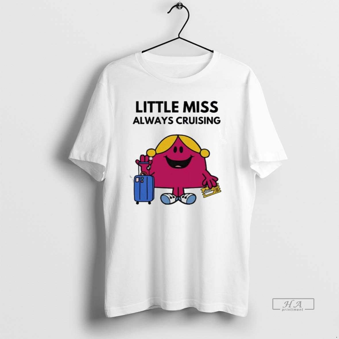 Official Trendy Little Miss Always Cruising - Adult & Kids T-Shirts, Sweatshirts & Hoodies apparel design preview 1