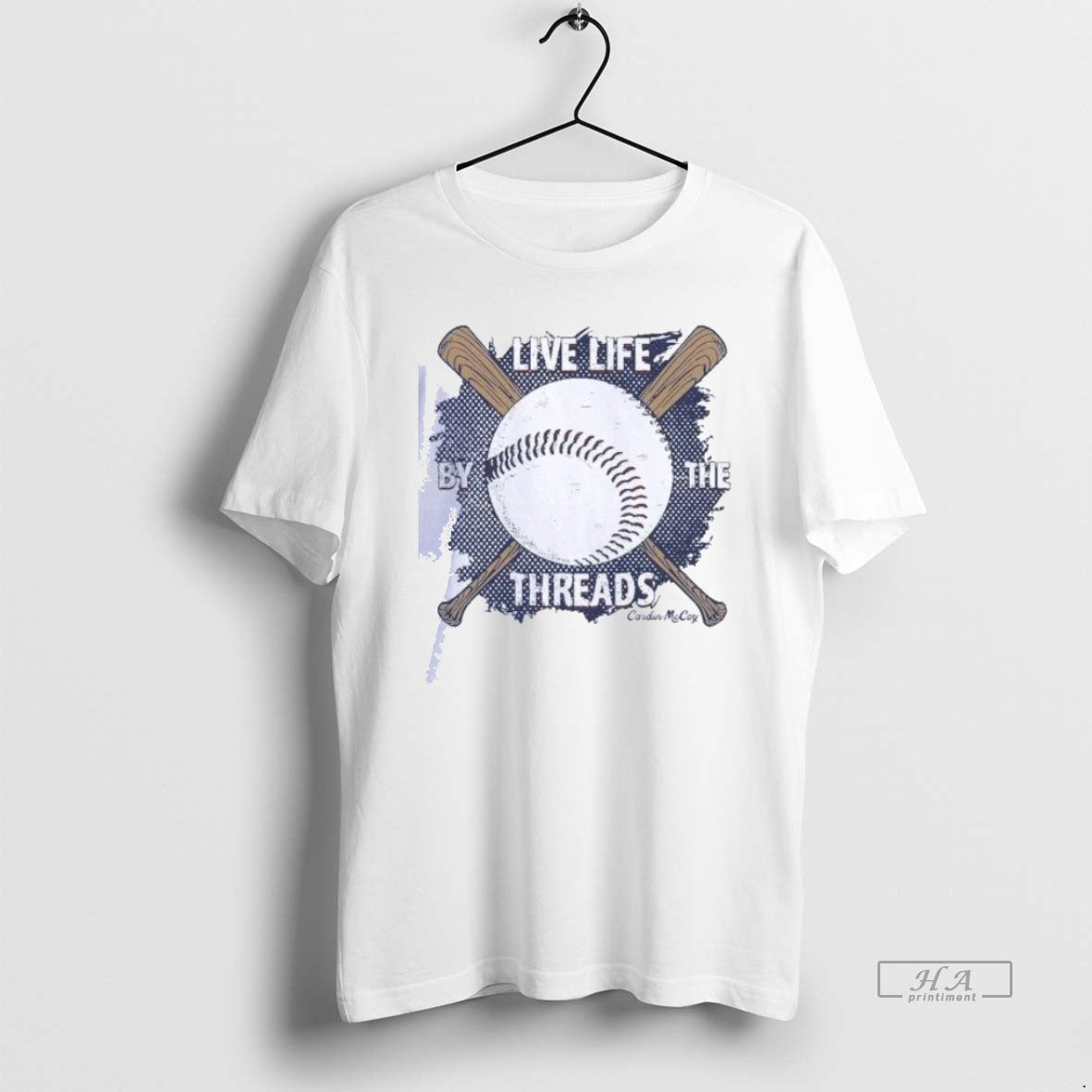 Official Trendy Live Life By The Threads Cardin Mccoy - Adult & Kids T-Shirts, Sweatshirts & Hoodies apparel design preview 1