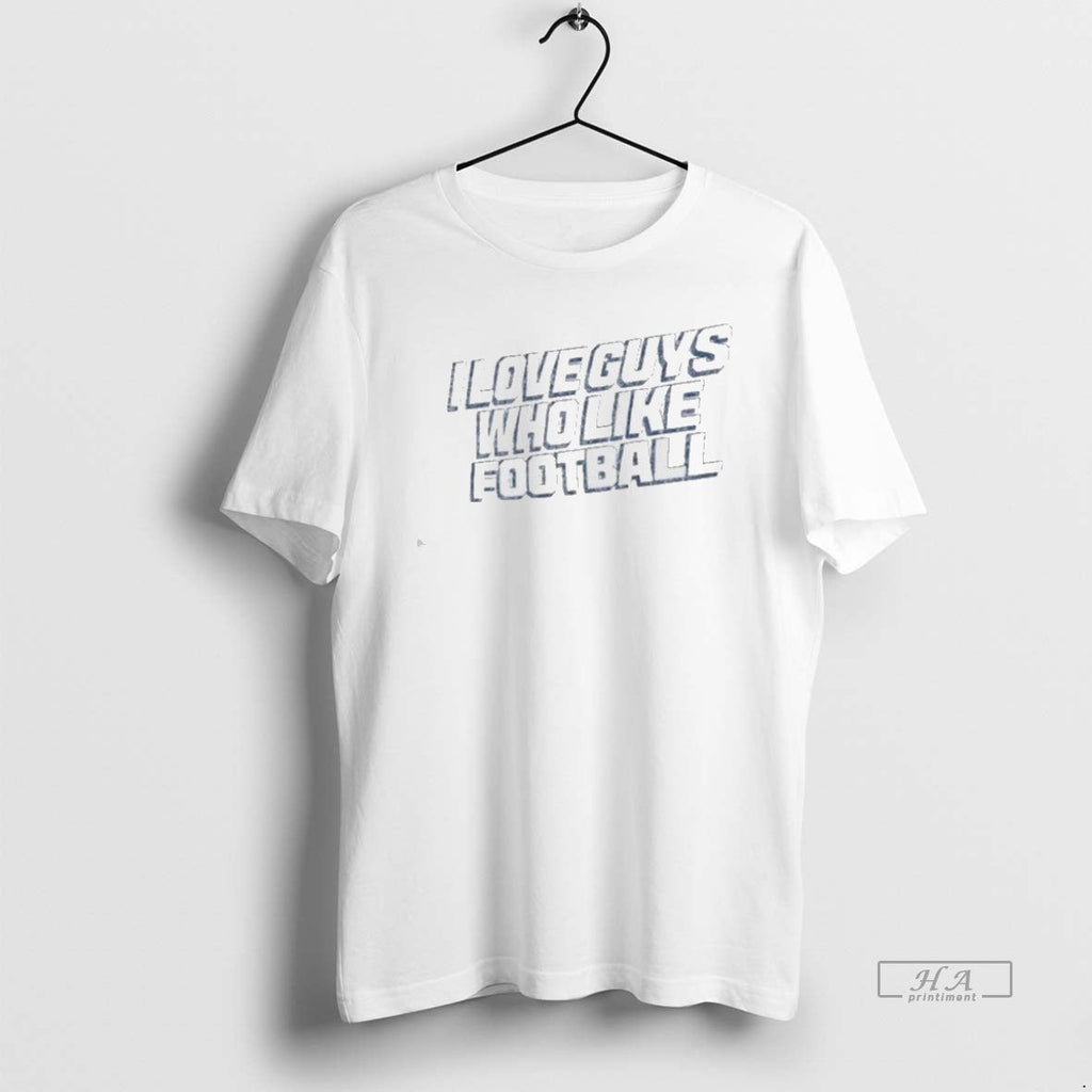 Official Trendy Los Angeles Chargers I Love Guys Who - Adult & Kids T-Shirts, Sweatshirts & Hoodies apparel design preview 1