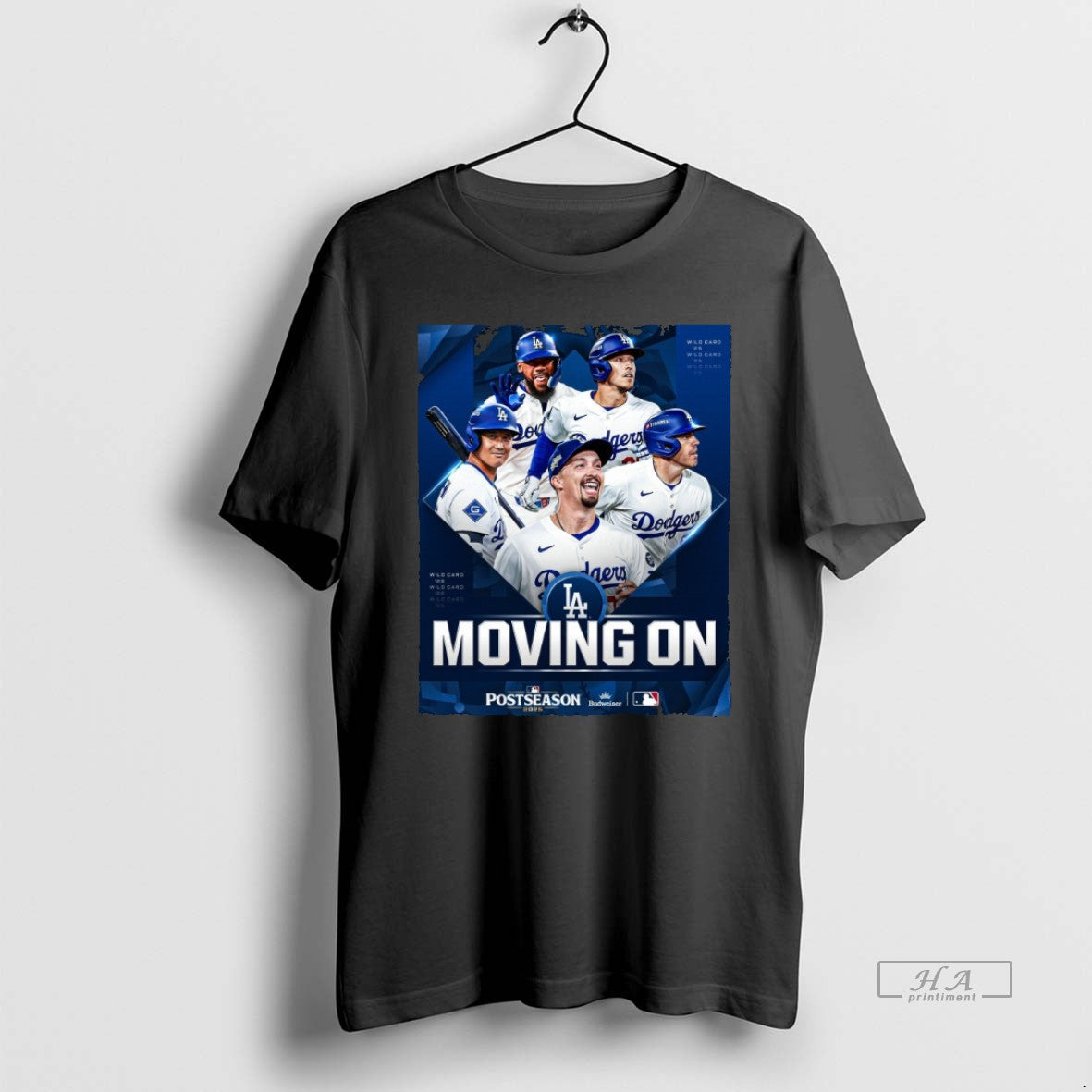 Official Trendy Los Angeles Dodgers Moving On 2025 - Adult & Kids T-Shirts, Sweatshirts & Hoodies apparel design preview 1