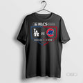 Official Trendy Los Angeles Dodgers Vs Chicago Cubs - Adult & Kids T-Shirts, Sweatshirts & Hoodies apparel design preview 1