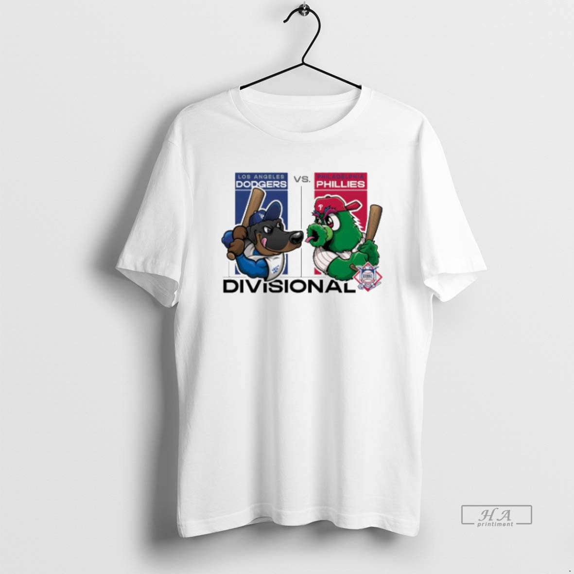Official Trendy Los Angeles Dodgers Vs Philadelphia - Adult & Kids T-Shirts, Sweatshirts & Hoodies apparel design preview 1