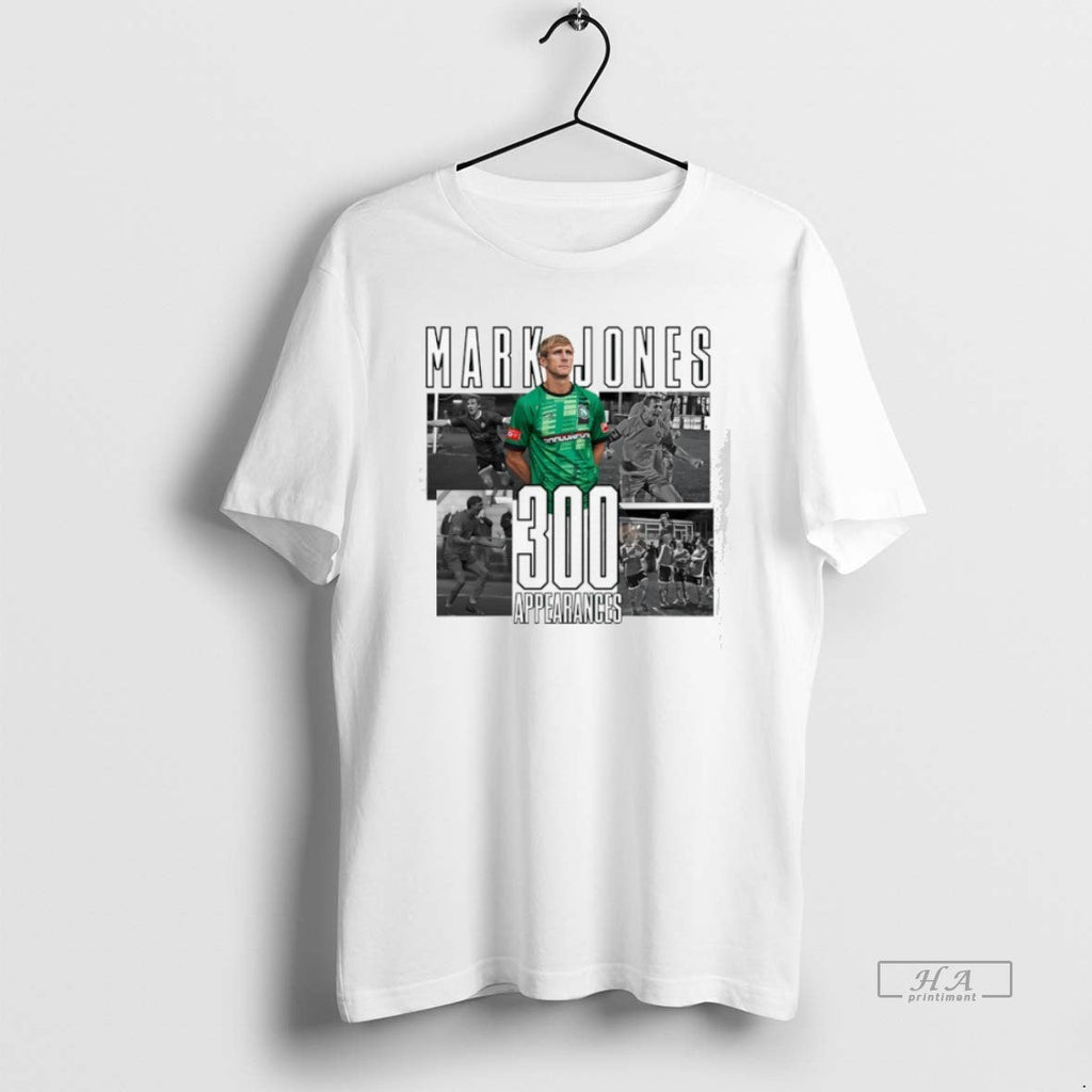 Official Trendy Mark Jones 300 Appearances Northwich - Adult & Kids T-Shirts, Sweatshirts & Hoodies apparel design preview 1