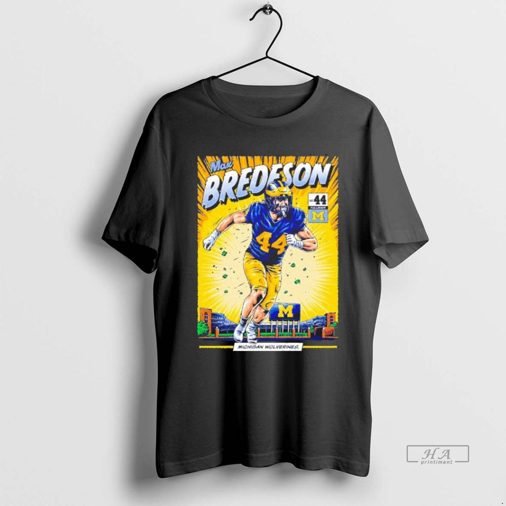 Official Trendy Max Bredeson Michigan Wolverines No - Adult & Kids T-Shirts, Sweatshirts & Hoodies apparel design preview 1