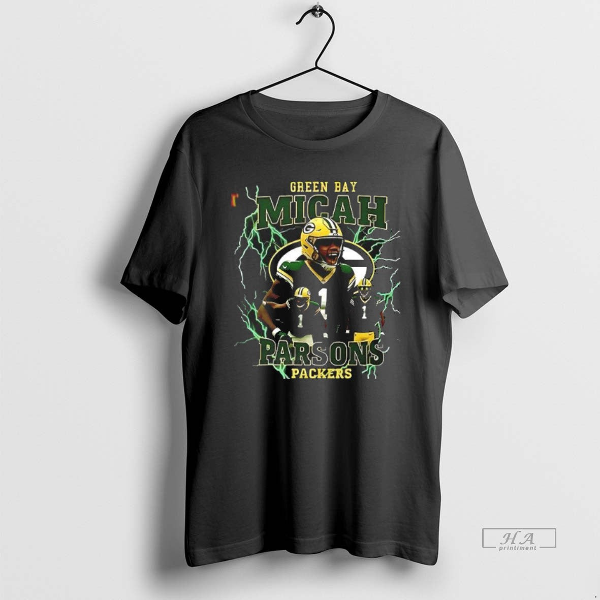 Official Trendy Micah Parsons Green Bay Packers - Adult & Kids T-Shirts, Sweatshirts & Hoodies apparel design preview 1