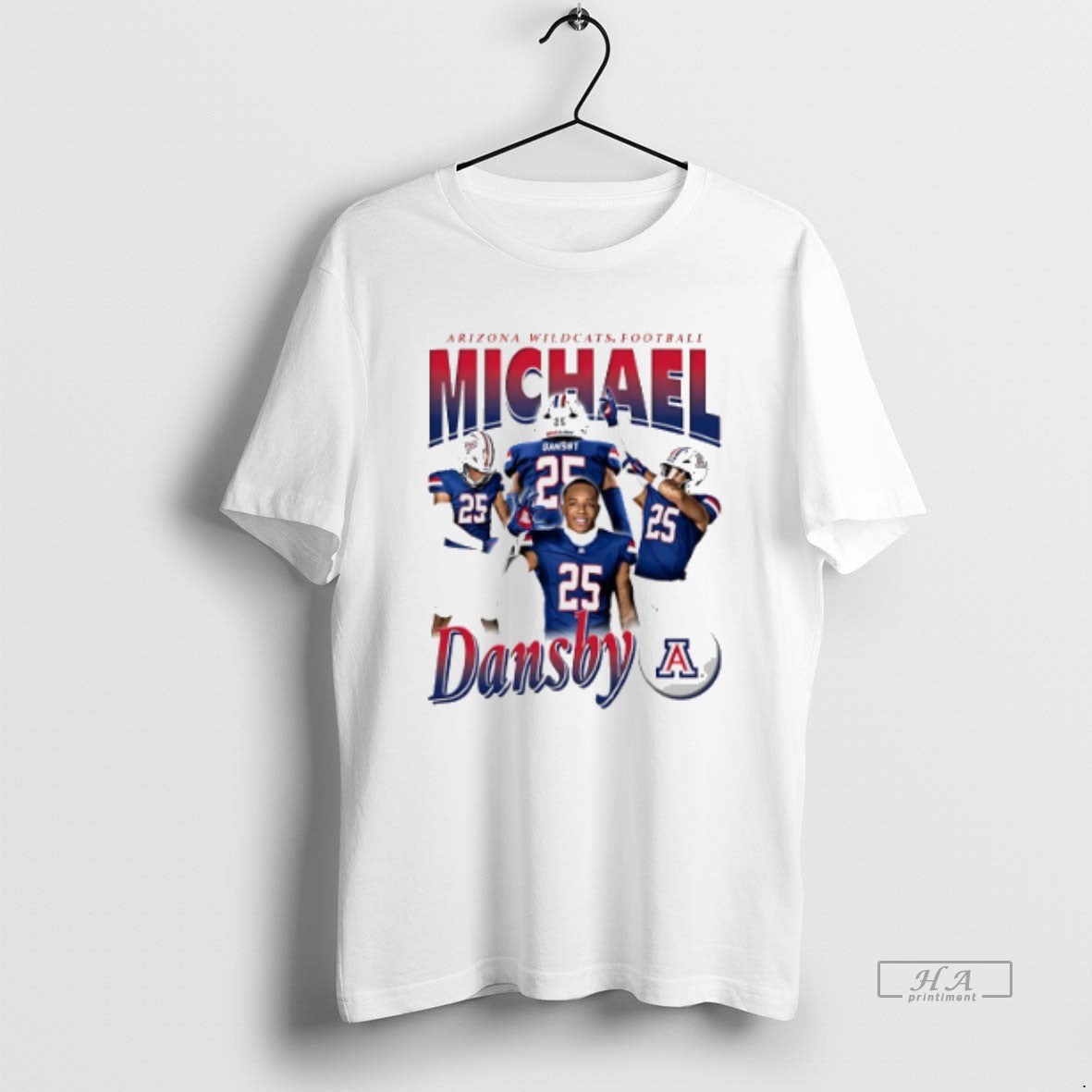 Official Trendy Michael Dansby Arizona Wildcats - Adult & Kids T-Shirts, Sweatshirts & Hoodies apparel design preview 1