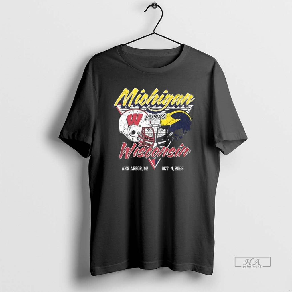 Official Trendy Michigan Wolverines Football Vs - Adult & Kids T-Shirts, Sweatshirts & Hoodies apparel design preview 1