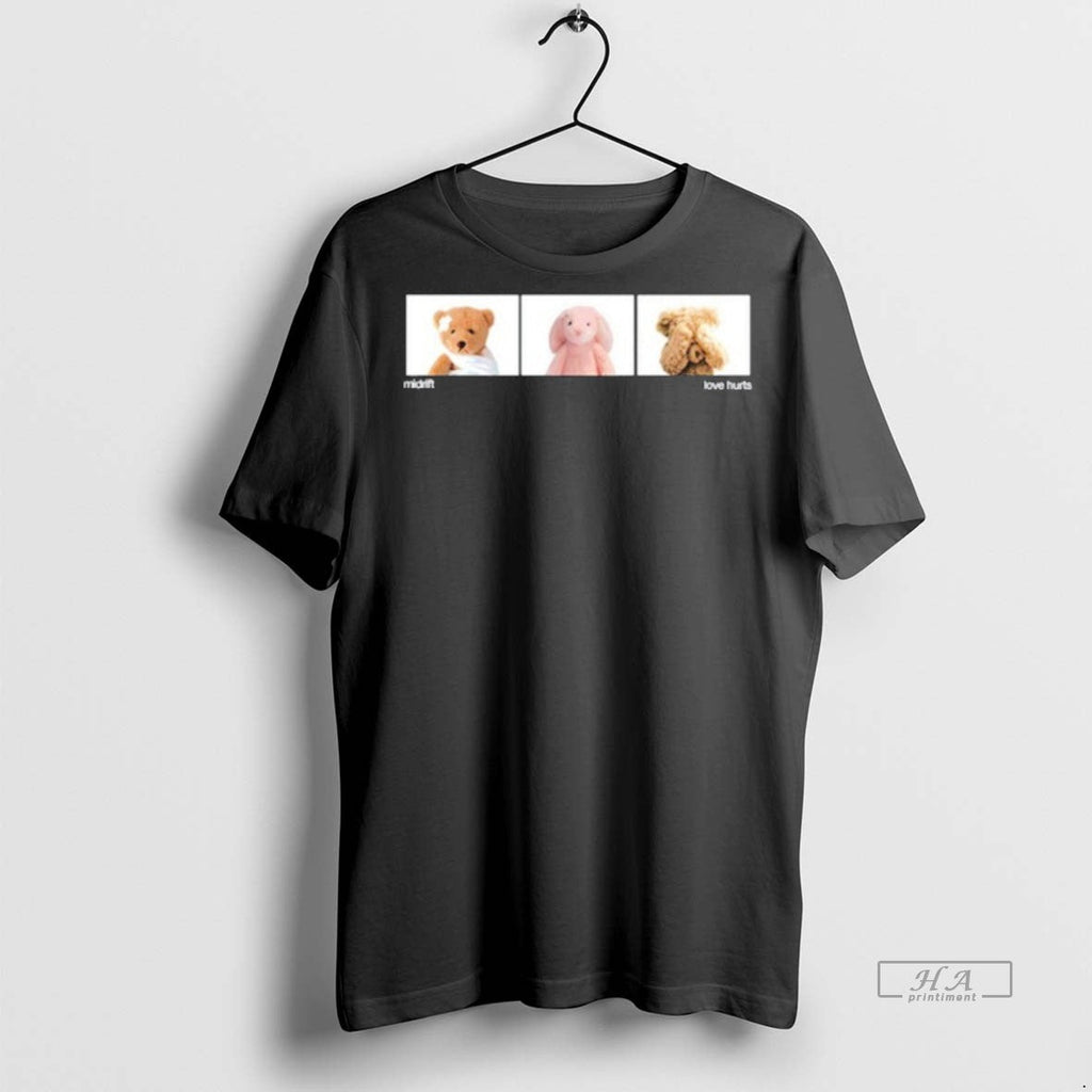 Official Trendy Midrift Love Hurts Sweater - Adult & Kids T-Shirts, Sweatshirts & Hoodies apparel design preview 1