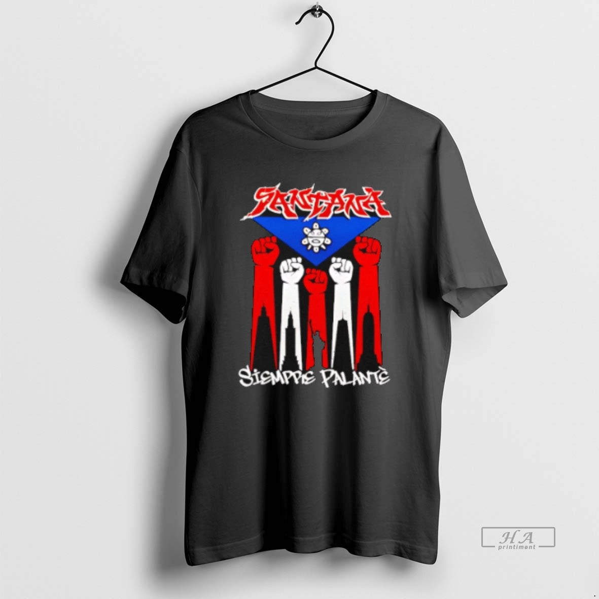 Official Trendy Mike Santana Siemppie Palante Hand - Adult & Kids T-Shirts, Sweatshirts & Hoodies apparel design preview 1