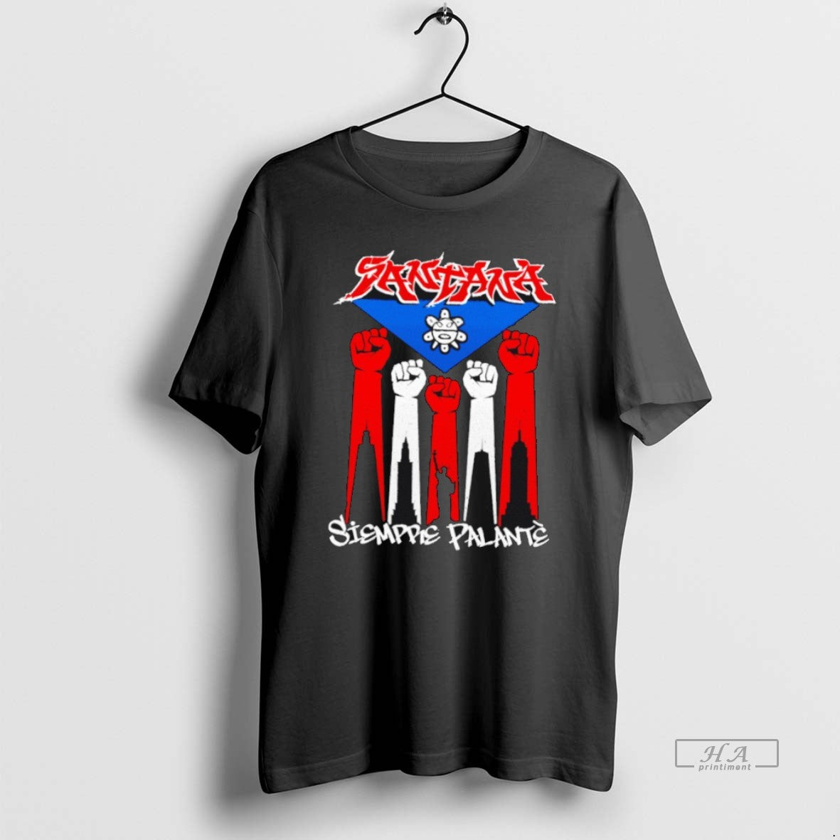 Official Trendy Mike Santana Siempre Palante - Adult & Kids T-Shirts, Sweatshirts & Hoodies apparel design preview 1