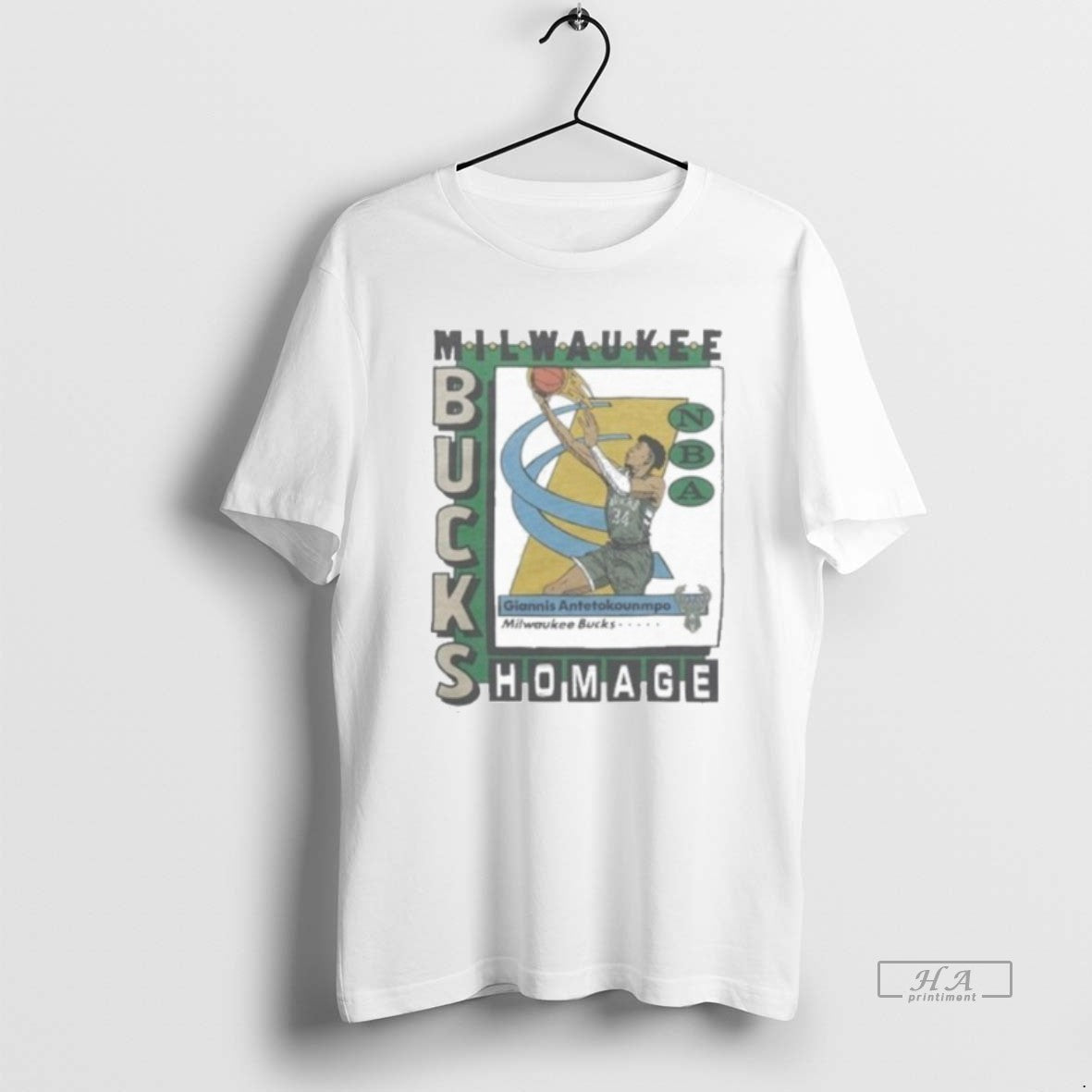 Official Trendy Milwaukee Bucks Trading Card Giannis - Adult & Kids T-Shirts, Sweatshirts & Hoodies apparel design preview 1