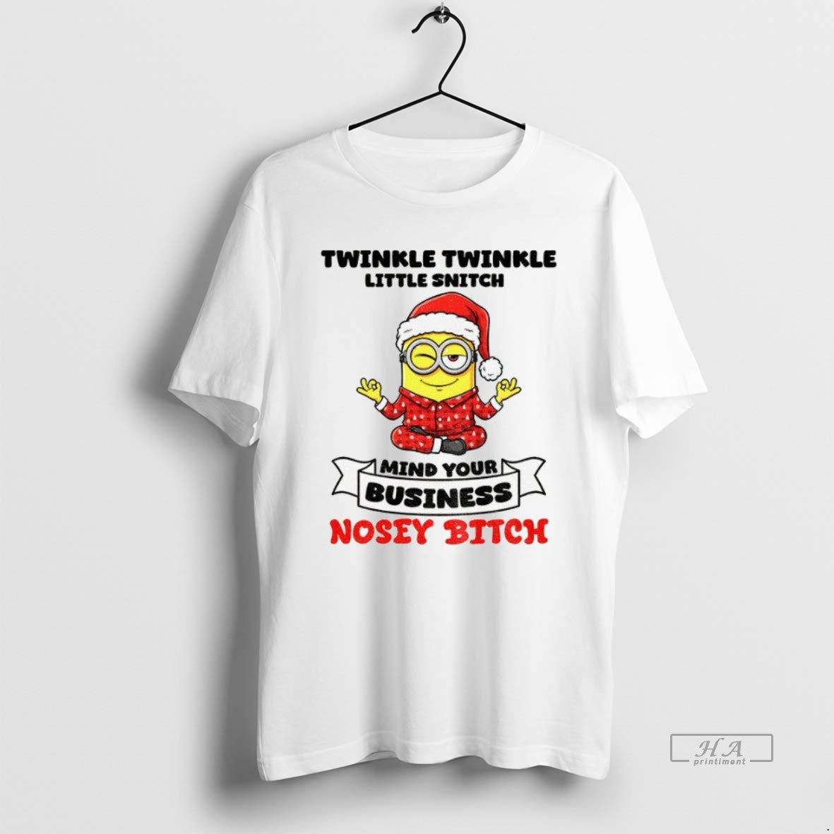 Official Trendy Minion Twinkle Little Snitch Mind - Adult & Kids T-Shirts, Sweatshirts & Hoodies apparel design preview 1