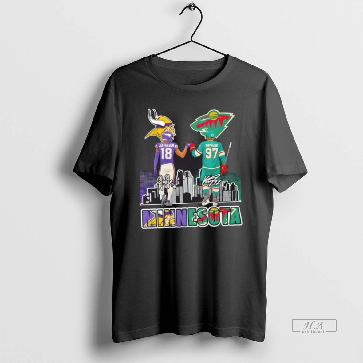 Official Trendy Minnesota Sports Jefferson Vikings X - Adult & Kids T-Shirts, Sweatshirts & Hoodies apparel design preview 1