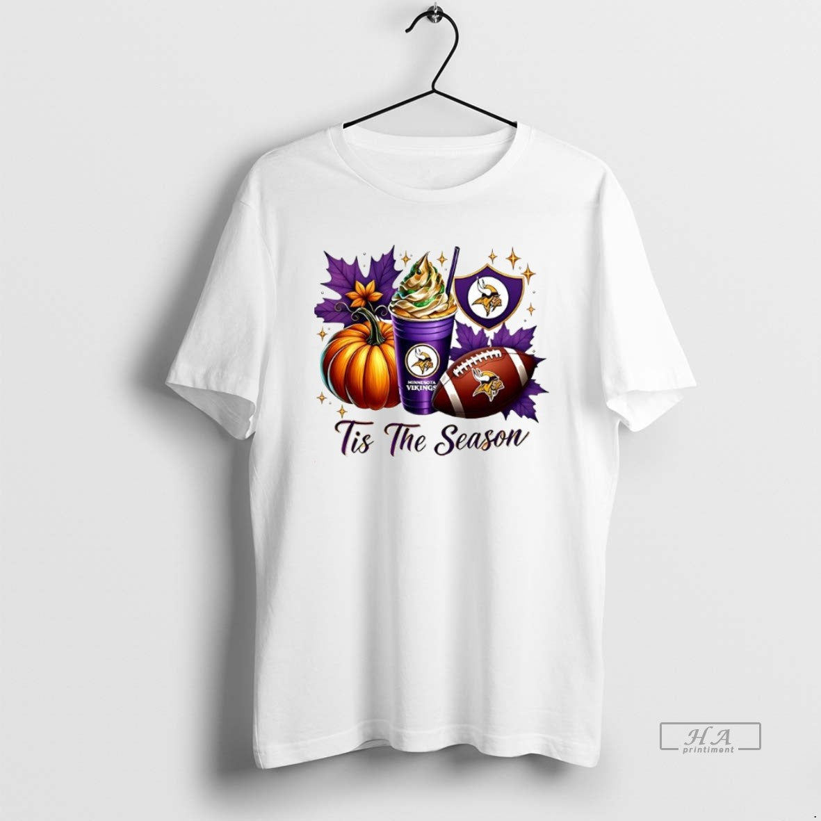 Official Trendy Minnesota Vikings Tis The Season - Adult & Kids T-Shirts, Sweatshirts & Hoodies apparel design preview 1