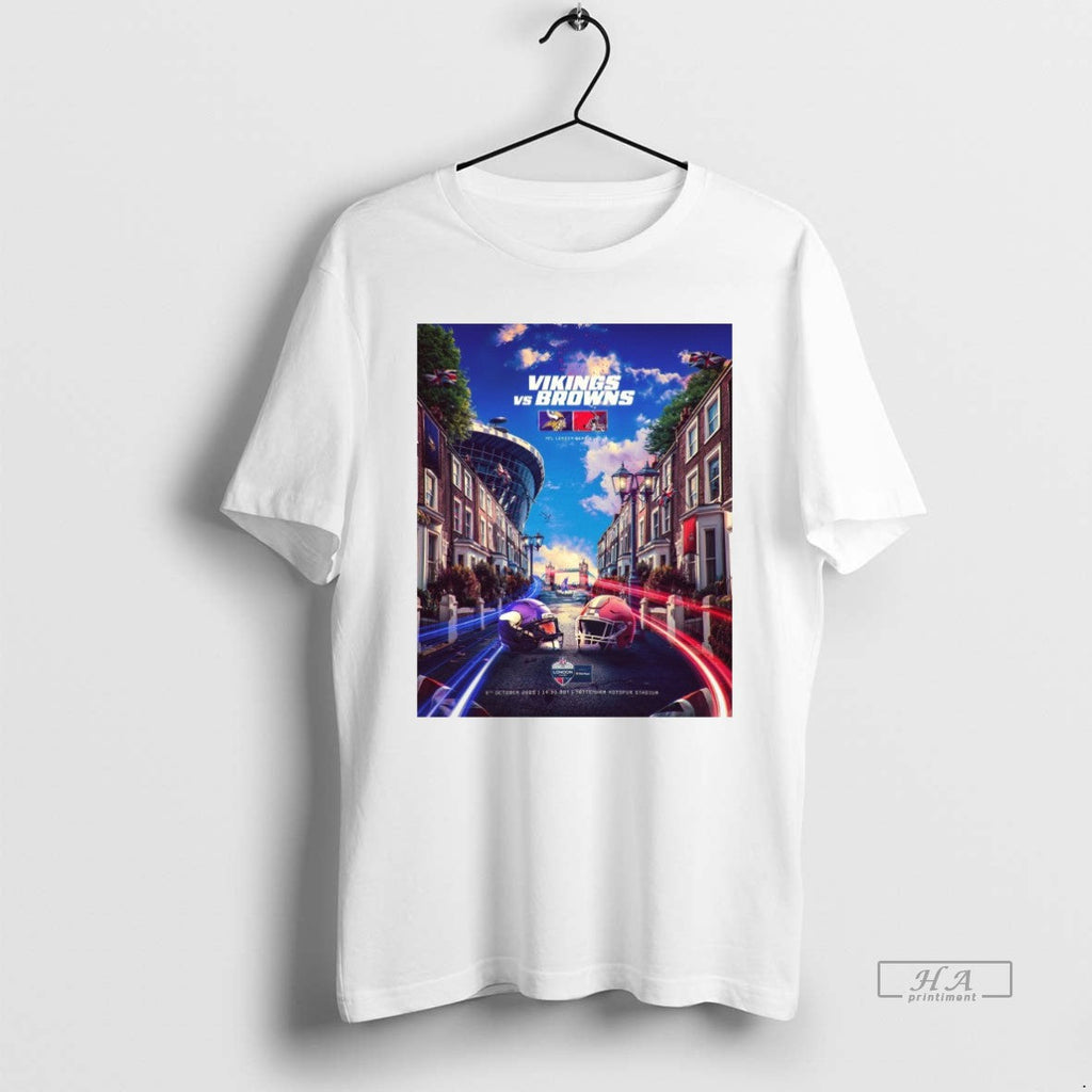 Official Trendy Minnesota Vikings Vs Cleveland Browns - Adult & Kids T-Shirts, Sweatshirts & Hoodies apparel design preview 1