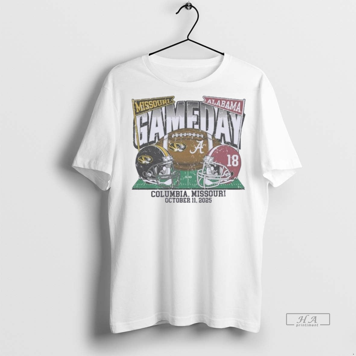 Official Trendy Missouri Vs Alabama 2025 Gameday - Adult & Kids T-Shirts, Sweatshirts & Hoodies apparel design preview 1