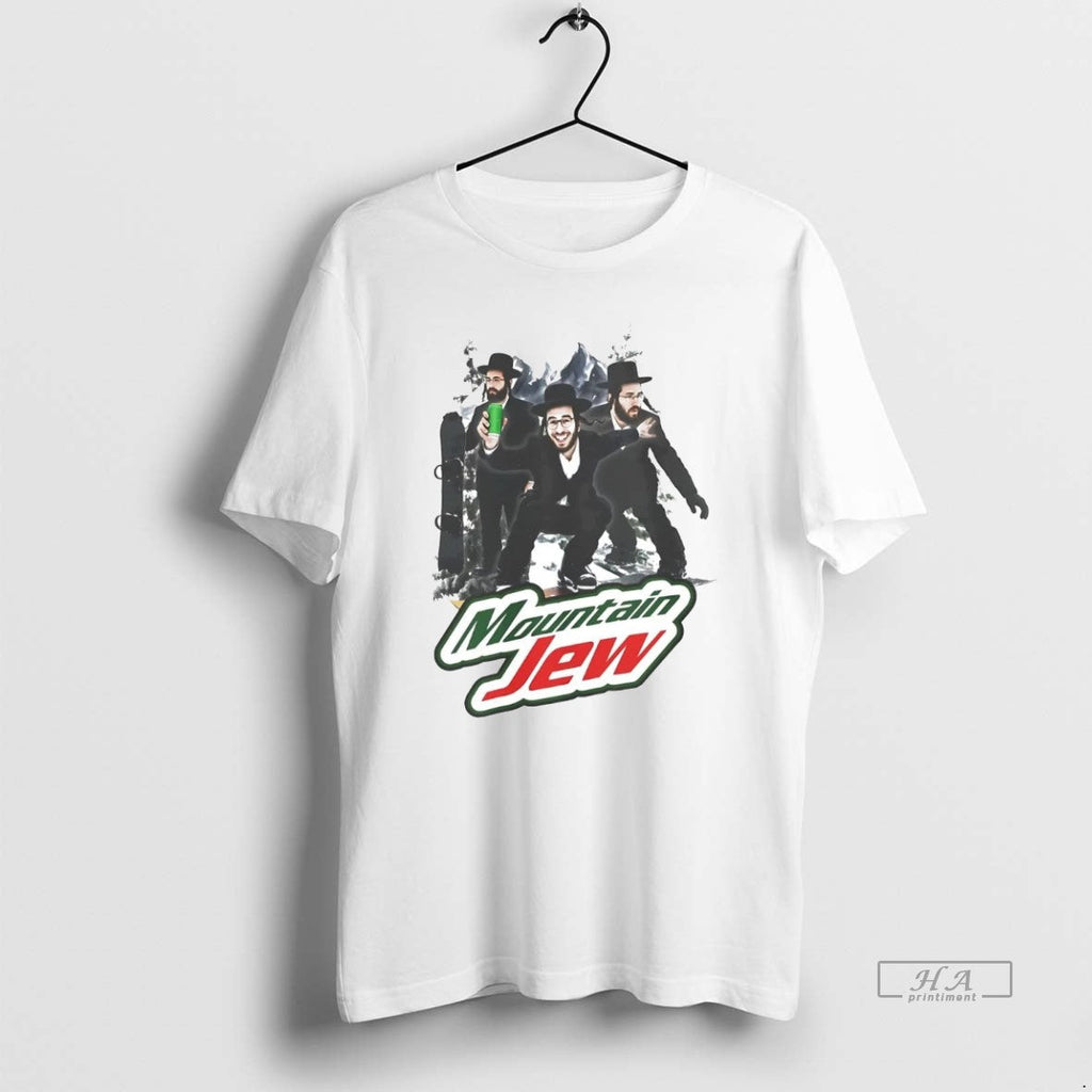 Official Trendy Mountain Dew Jewish Jew - Adult & Kids T-Shirts, Sweatshirts & Hoodies apparel design preview 1