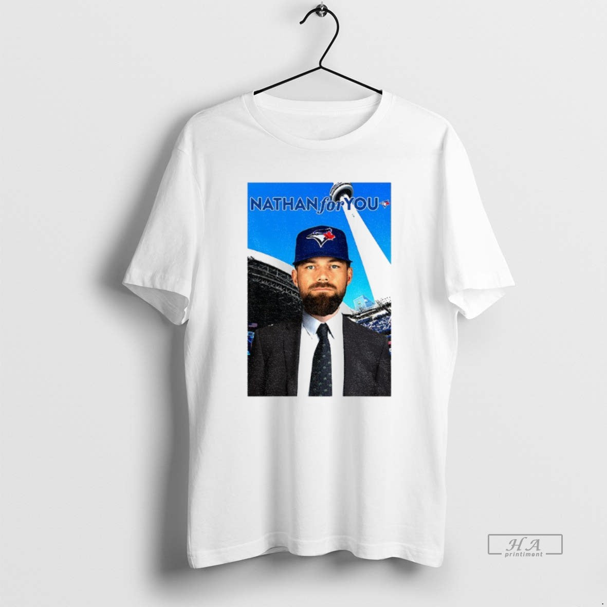 Official Trendy Nathan Lukes Toronto Blue Jays For - Adult & Kids T-Shirts, Sweatshirts & Hoodies apparel design preview 1