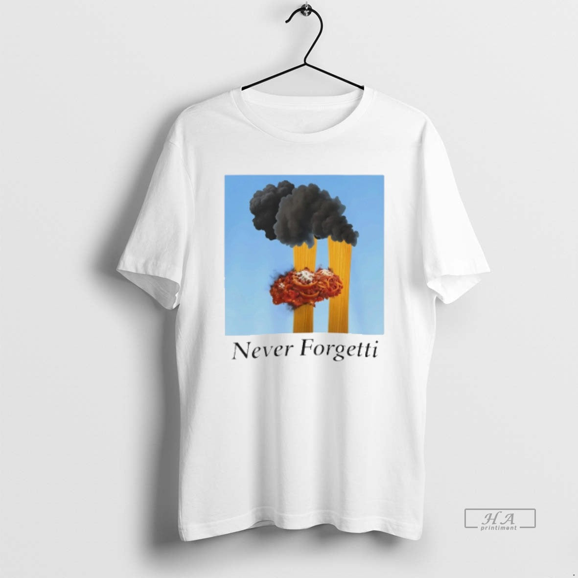 Official Trendy Never Forgetti 9 11 Meme - Adult & Kids T-Shirts, Sweatshirts & Hoodies apparel design preview 1