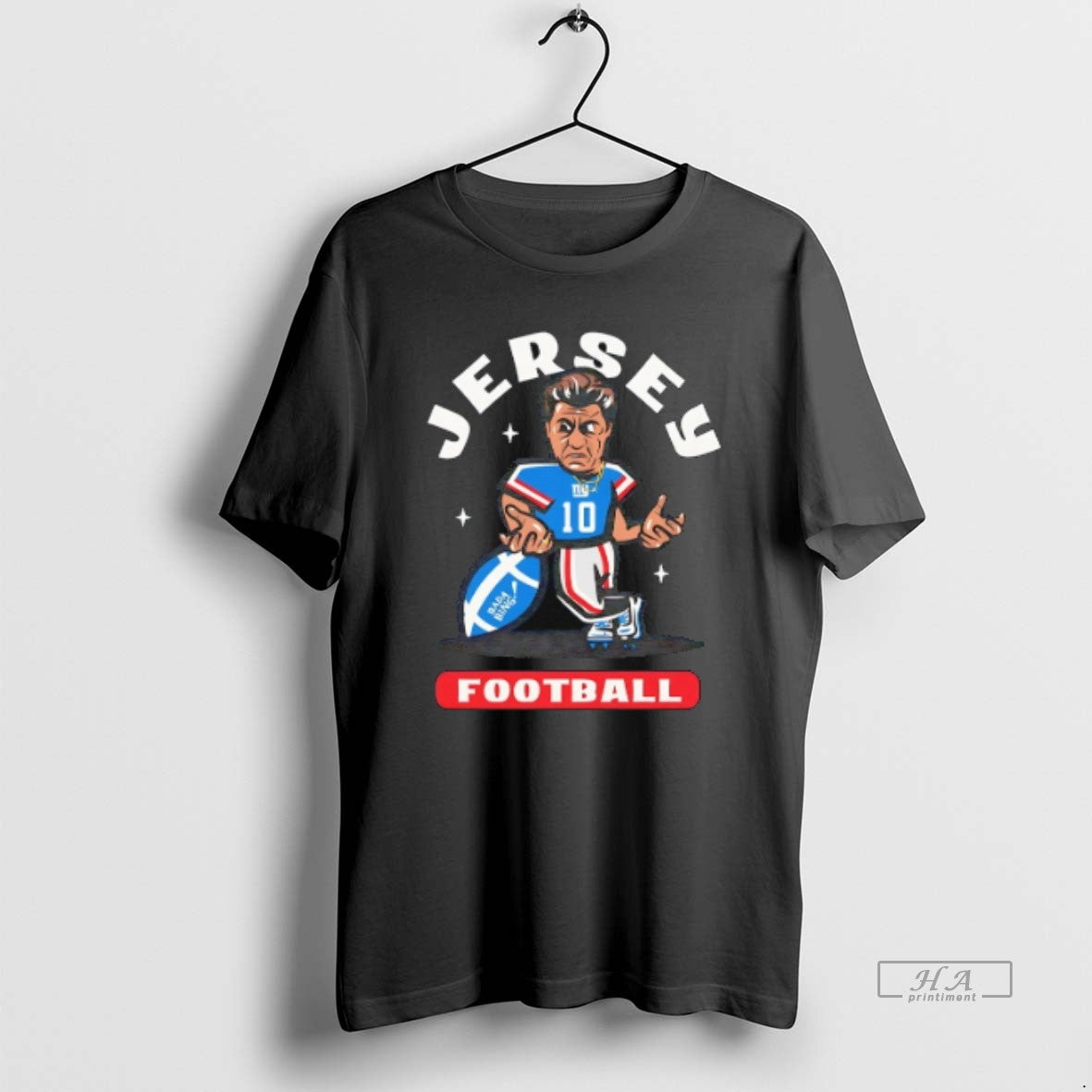 Official Trendy New York Football Jersey No 10 Paulie - Adult & Kids T-Shirts, Sweatshirts & Hoodies apparel design preview 1