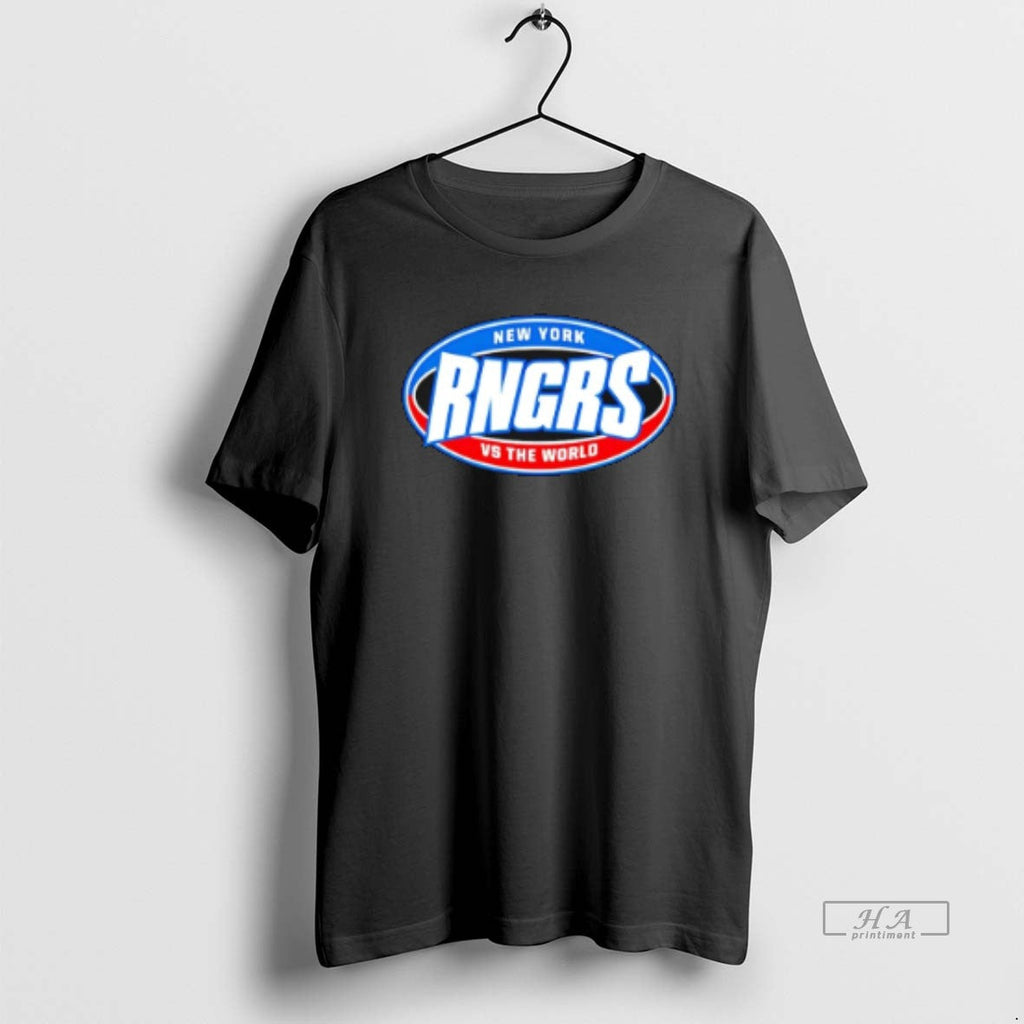 Official Trendy New York Rangers Vs The World - Adult & Kids T-Shirts, Sweatshirts & Hoodies apparel design preview 1