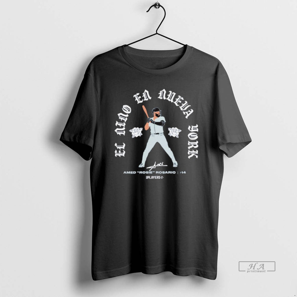 Official Trendy New York Yankees El Nino En Nueva - Adult & Kids T-Shirts, Sweatshirts & Hoodies apparel design preview 1