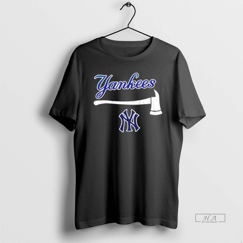 Official Trendy New York Yankees Firefighter - Adult & Kids T-Shirts, Sweatshirts & Hoodies apparel design preview 1