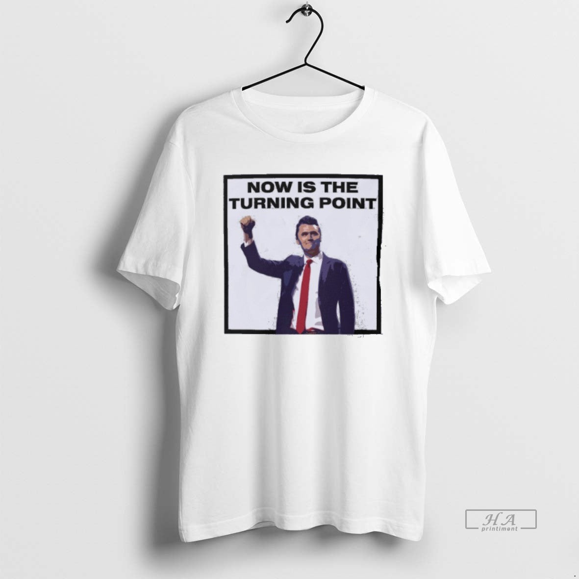 Official Trendy Now Is The Turning Point Rip Charlie - Adult & Kids T-Shirts, Sweatshirts & Hoodies apparel design preview 1