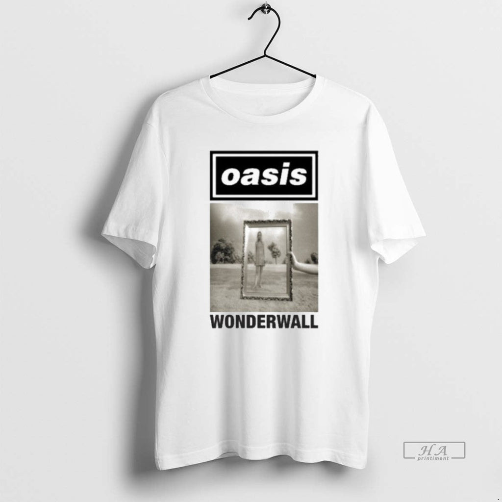 Official Trendy Oasis Wonderwall Single - Adult & Kids T-Shirts, Sweatshirts & Hoodies apparel design preview 1