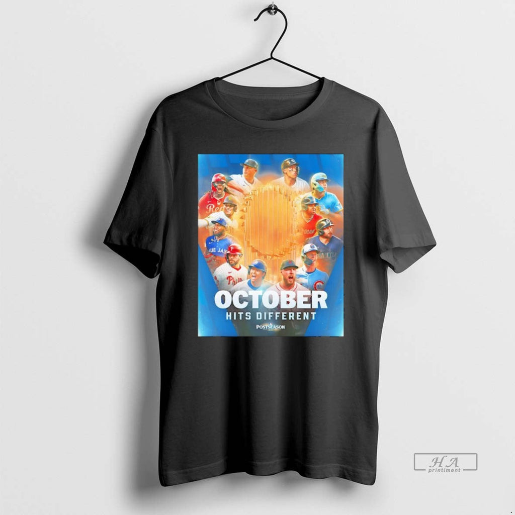 Official Trendy October Hits Different 2025 - Adult & Kids T-Shirts, Sweatshirts & Hoodies apparel design preview 1