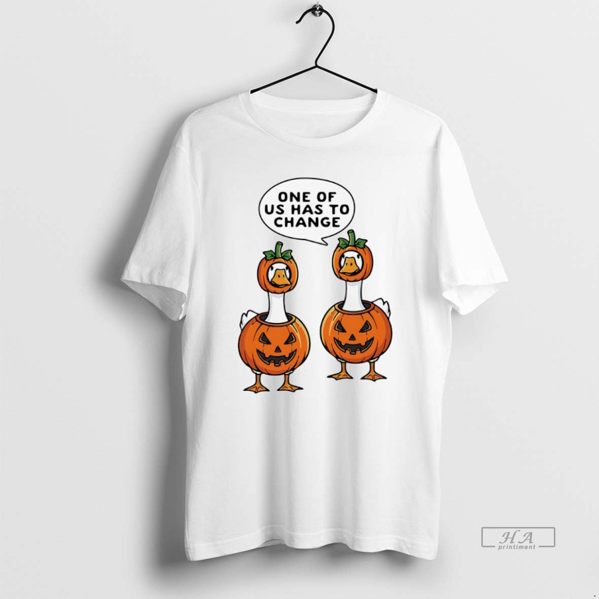 Official Trendy One Of Us Has To Change Geese - Adult & Kids T-Shirts, Sweatshirts & Hoodies apparel design preview 1