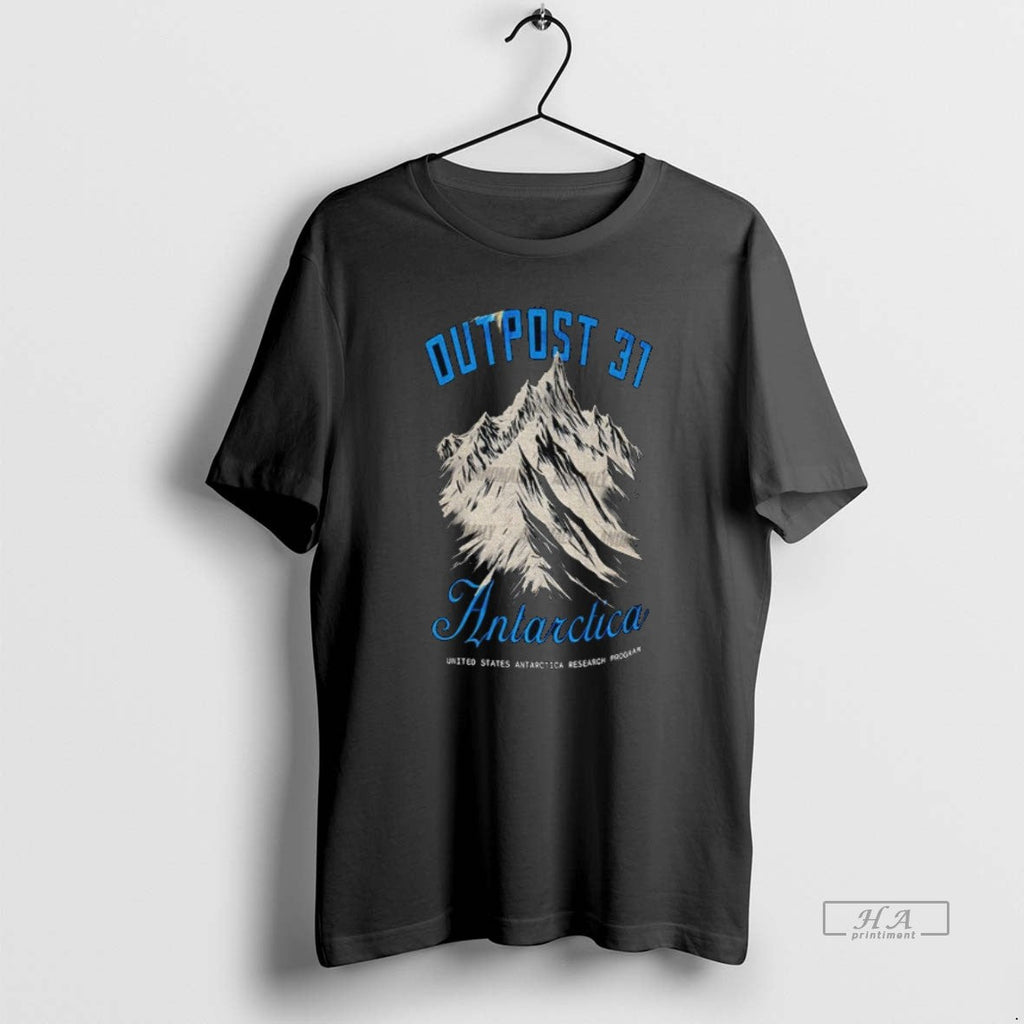 Official Trendy Outpost 31 Antarctica Graphic 80s - Adult & Kids T-Shirts, Sweatshirts & Hoodies apparel design preview 1