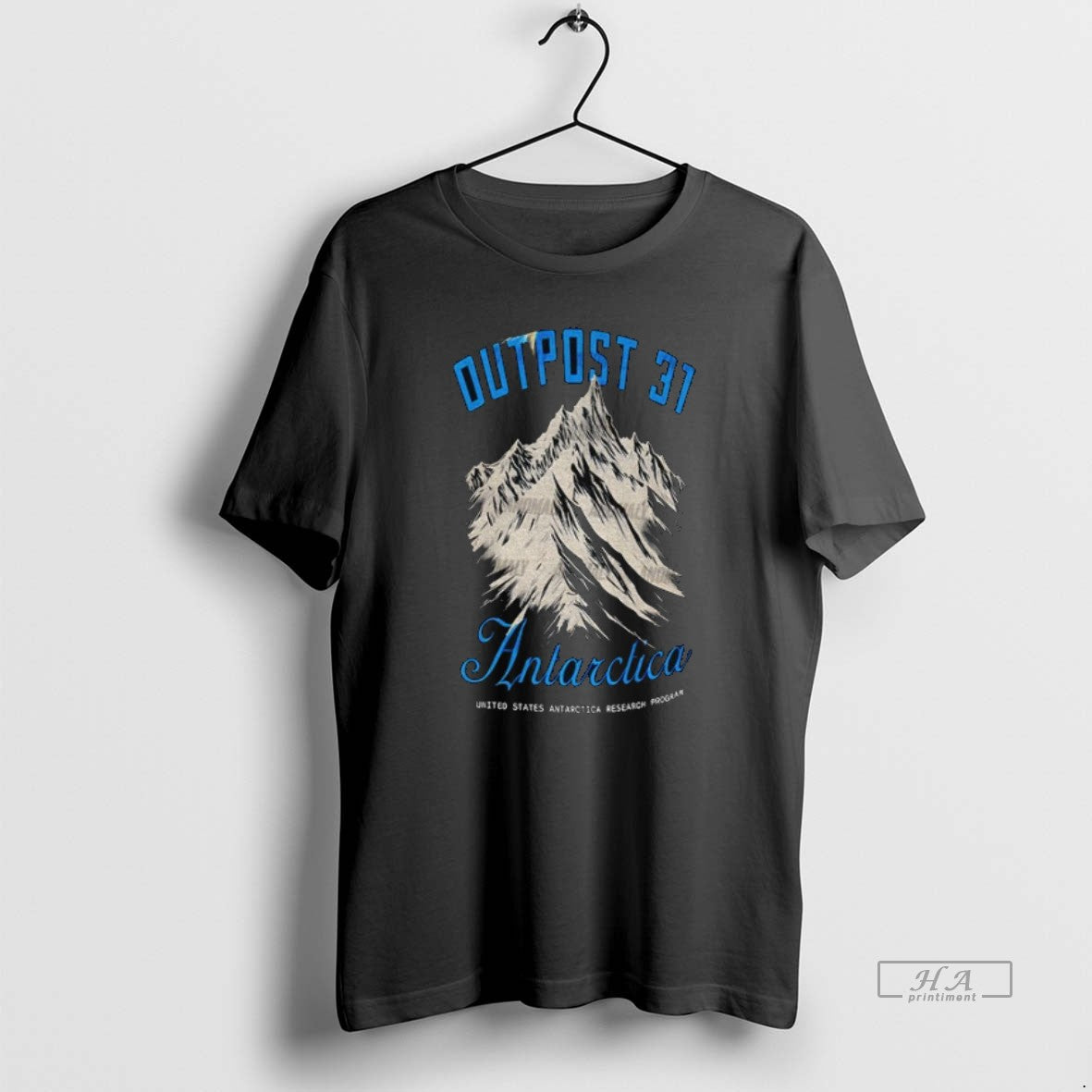 Official Trendy Outpost 31 Antarctica Graphic 80s - Adult & Kids T-Shirts, Sweatshirts & Hoodies apparel design preview 1