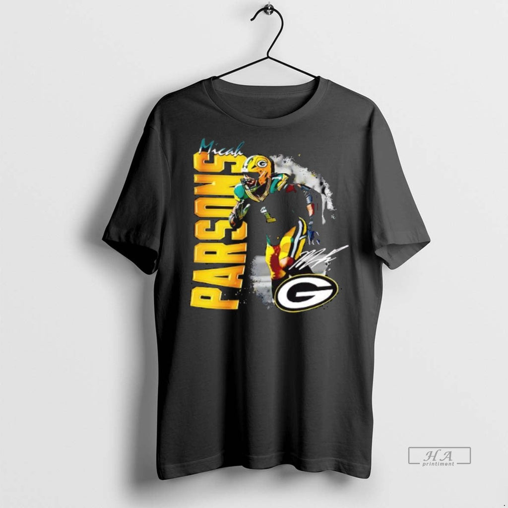 Official Trendy Parsons Momentum Green Bay Packers - Adult & Kids T-Shirts, Sweatshirts & Hoodies apparel design preview 1